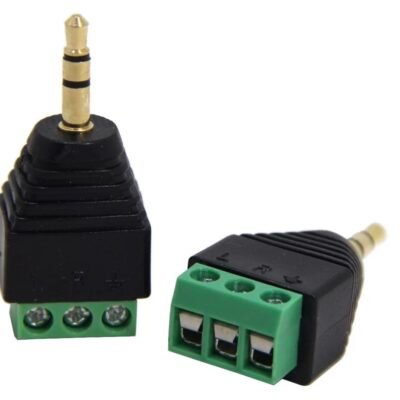 CONECTOR PLUG 3.5MM A BORNERA